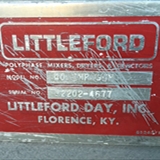 Littleford Day Inc. Model 40 IMP Gum Double Arm Gum Mixer 5