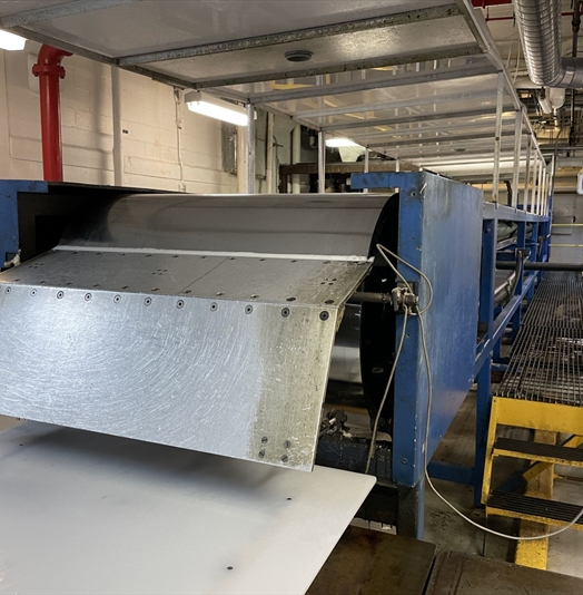 Sandvik Stainless Steel Cooling Belt Conveyor For Continuous Cooling Nougat & Caramel
